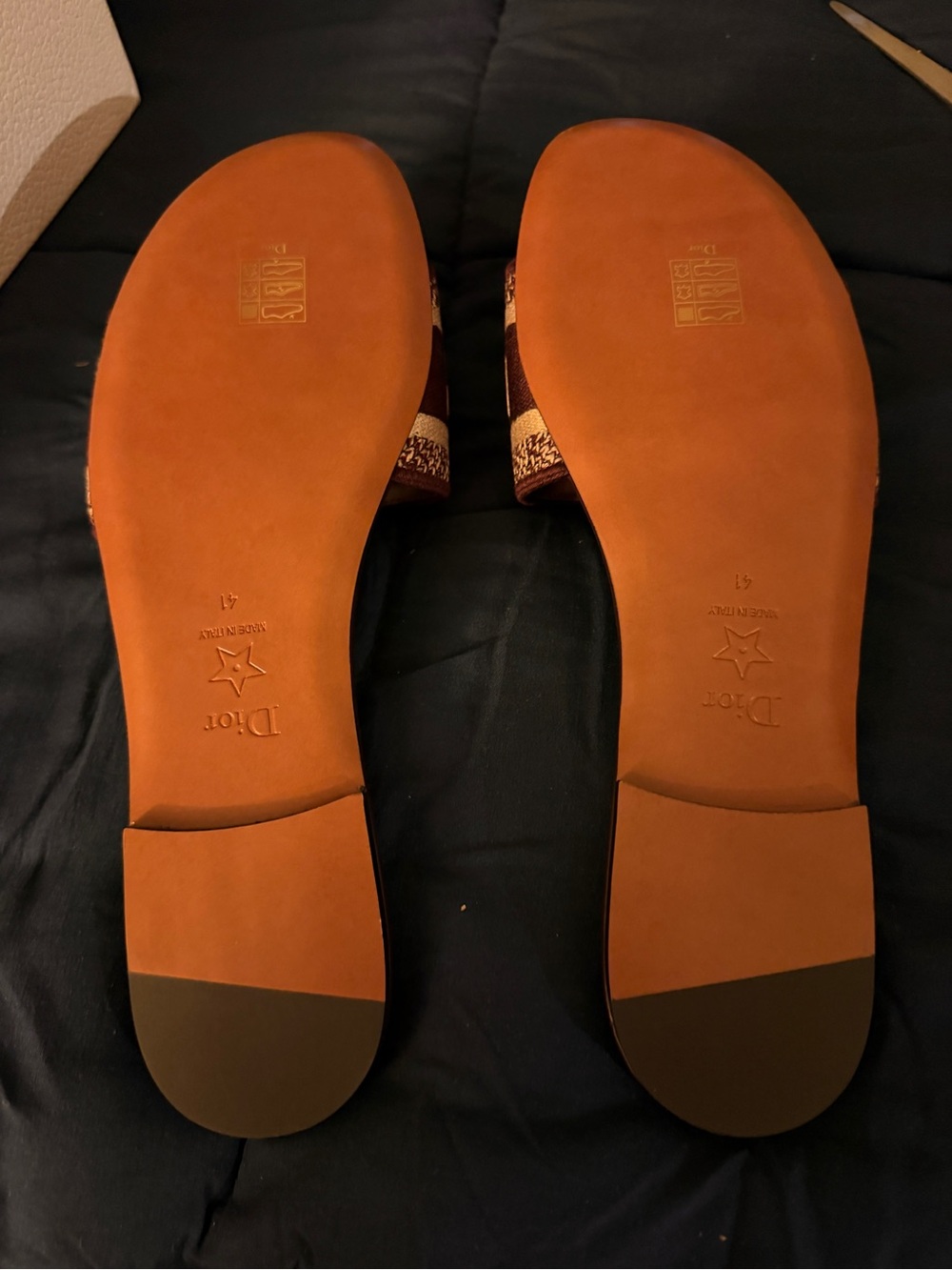 CHRISTIAN DIOR SLIDES - Picture 2 of 5